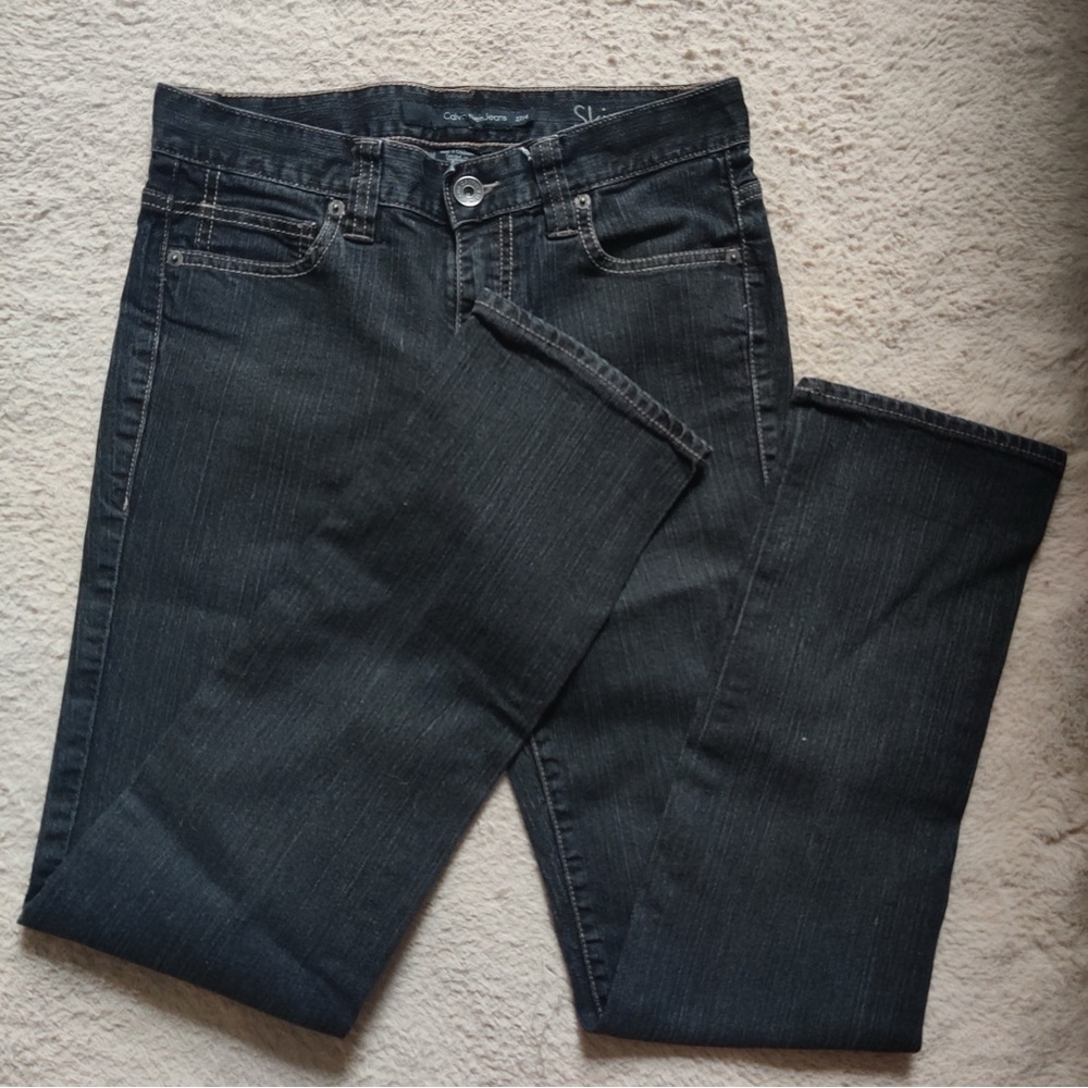 Calvin Klein Jeans Women's Dark Wash Skinny Jeans